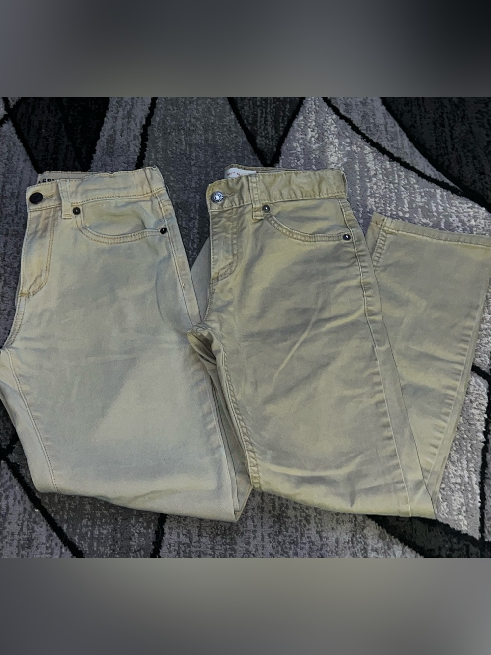 Boy's Casual Jeans Size 12 Levi Strauss and US Polo Assn